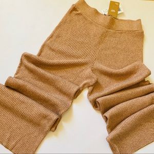 NWT Mango Ribbed knit trouser